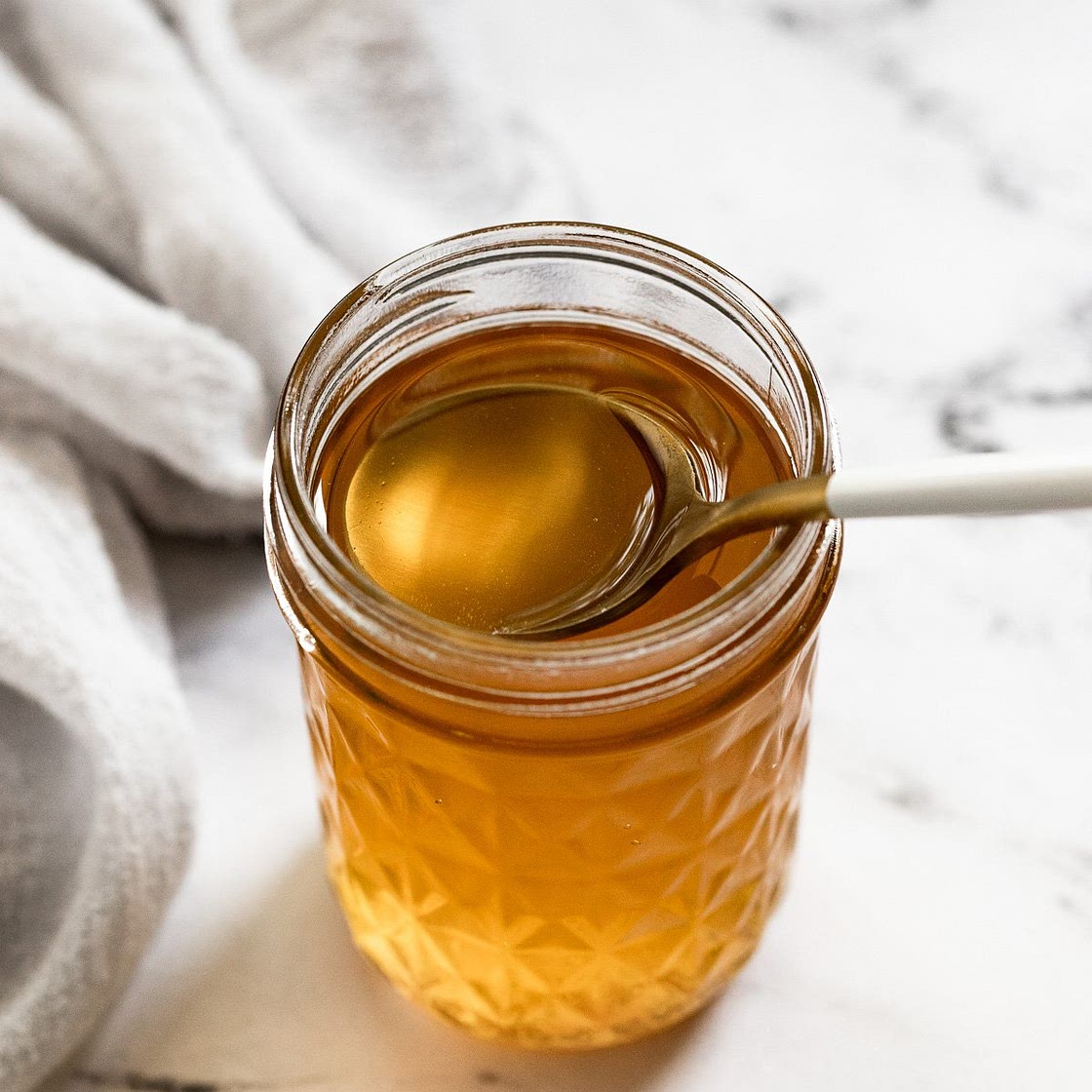 Homemade Caramel Simple Syrup