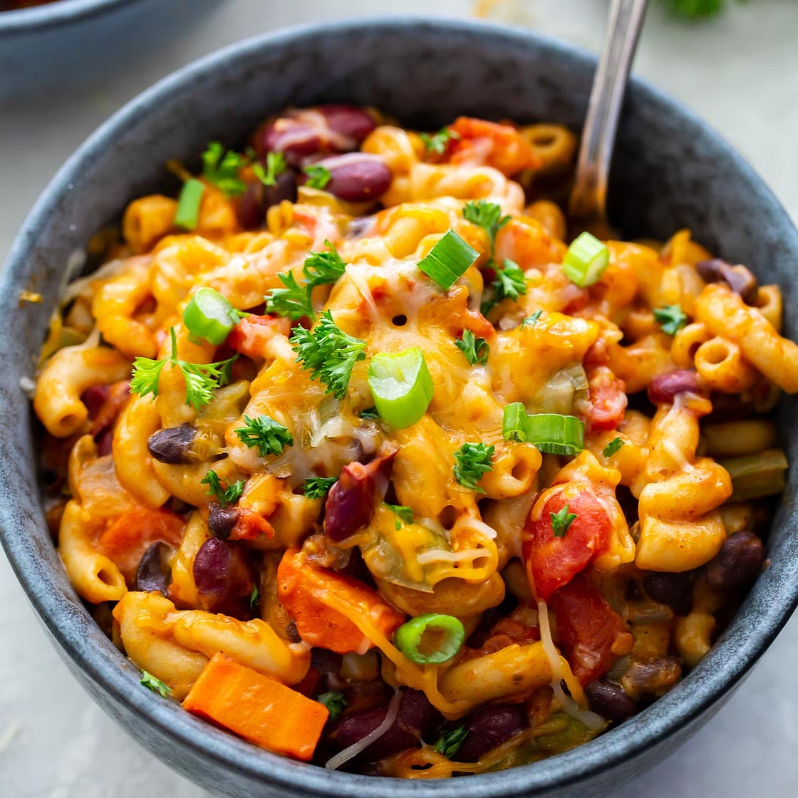 Vegetarian Chili Mac