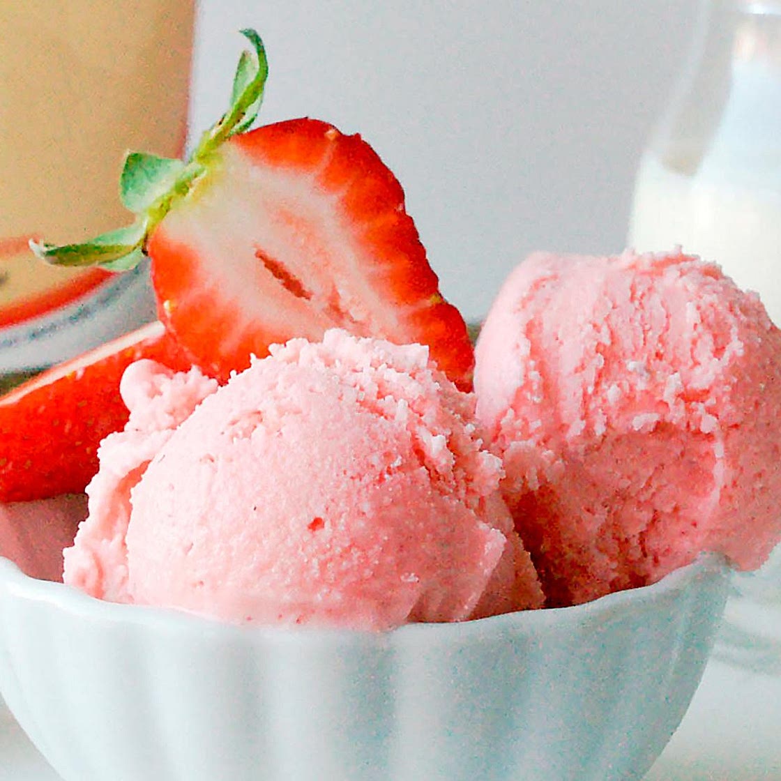 Receita de Sorvete de gelatina cremoso