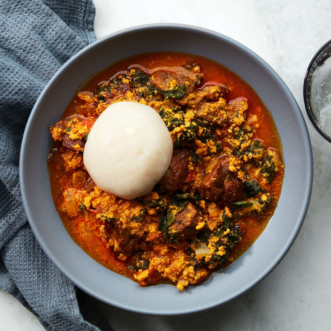 Egusi Stew With Goat