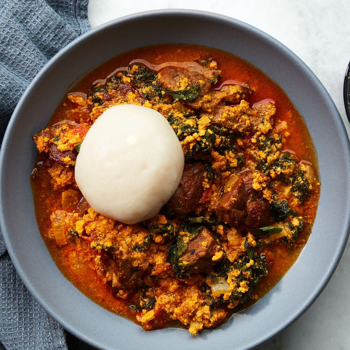 Egusi Stew With Goat