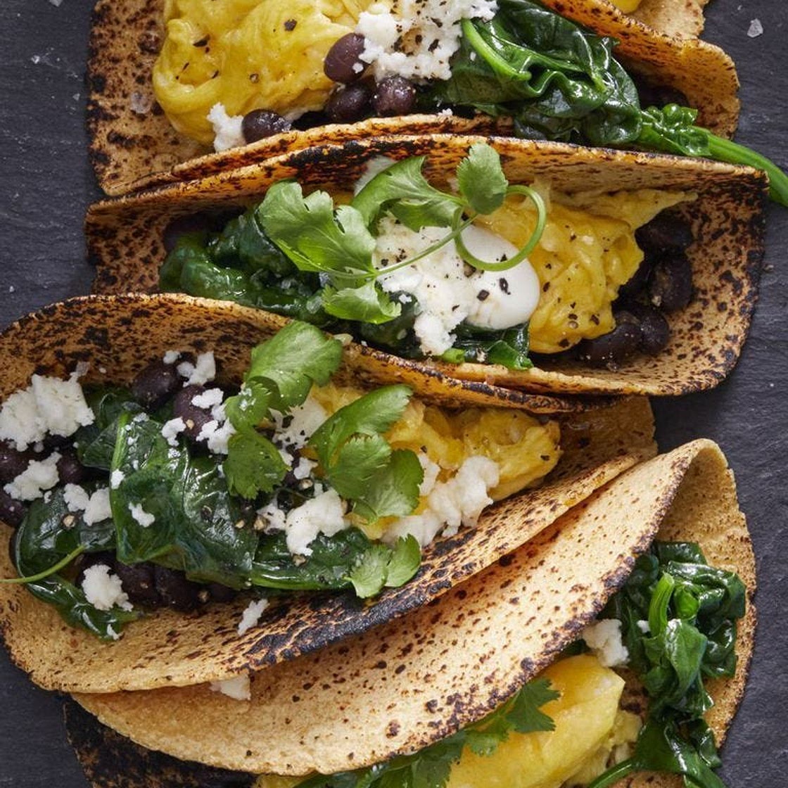 Scrambled Egg Tacos