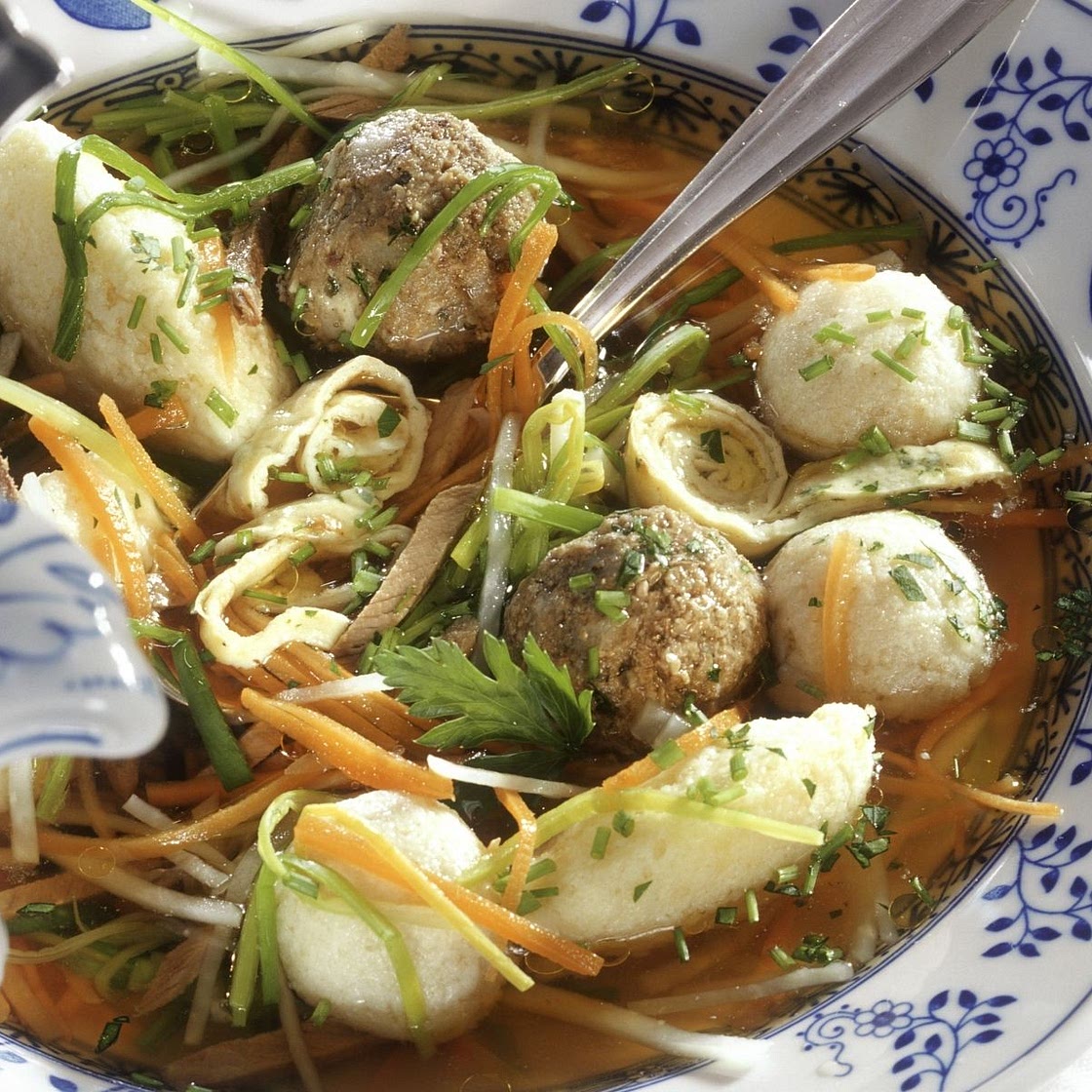 Hochzeitssuppe nach Allgäuer-Art