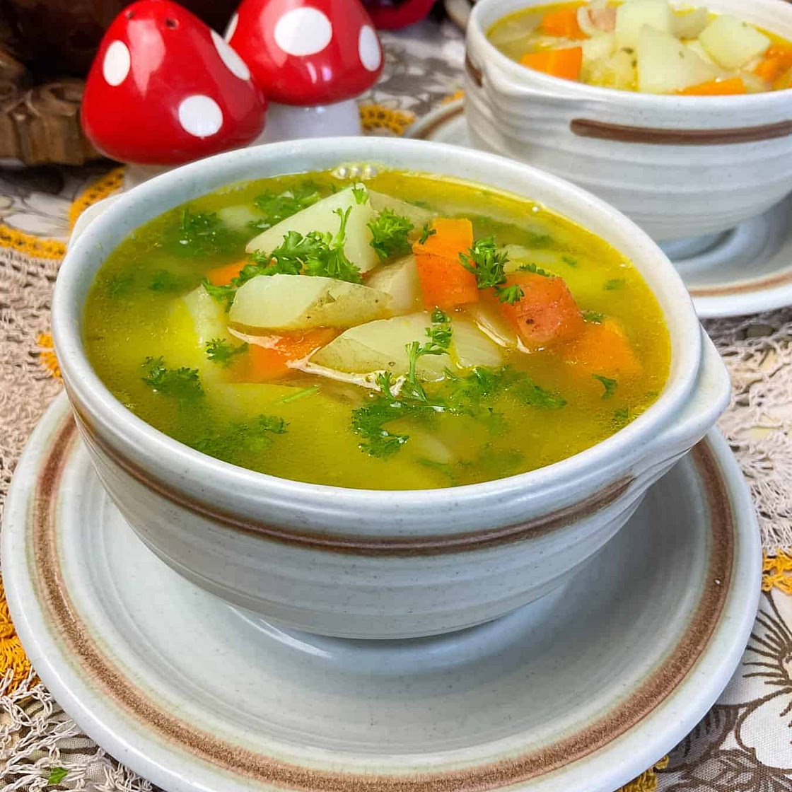 Old-Fashioned Scottish Potato Soup