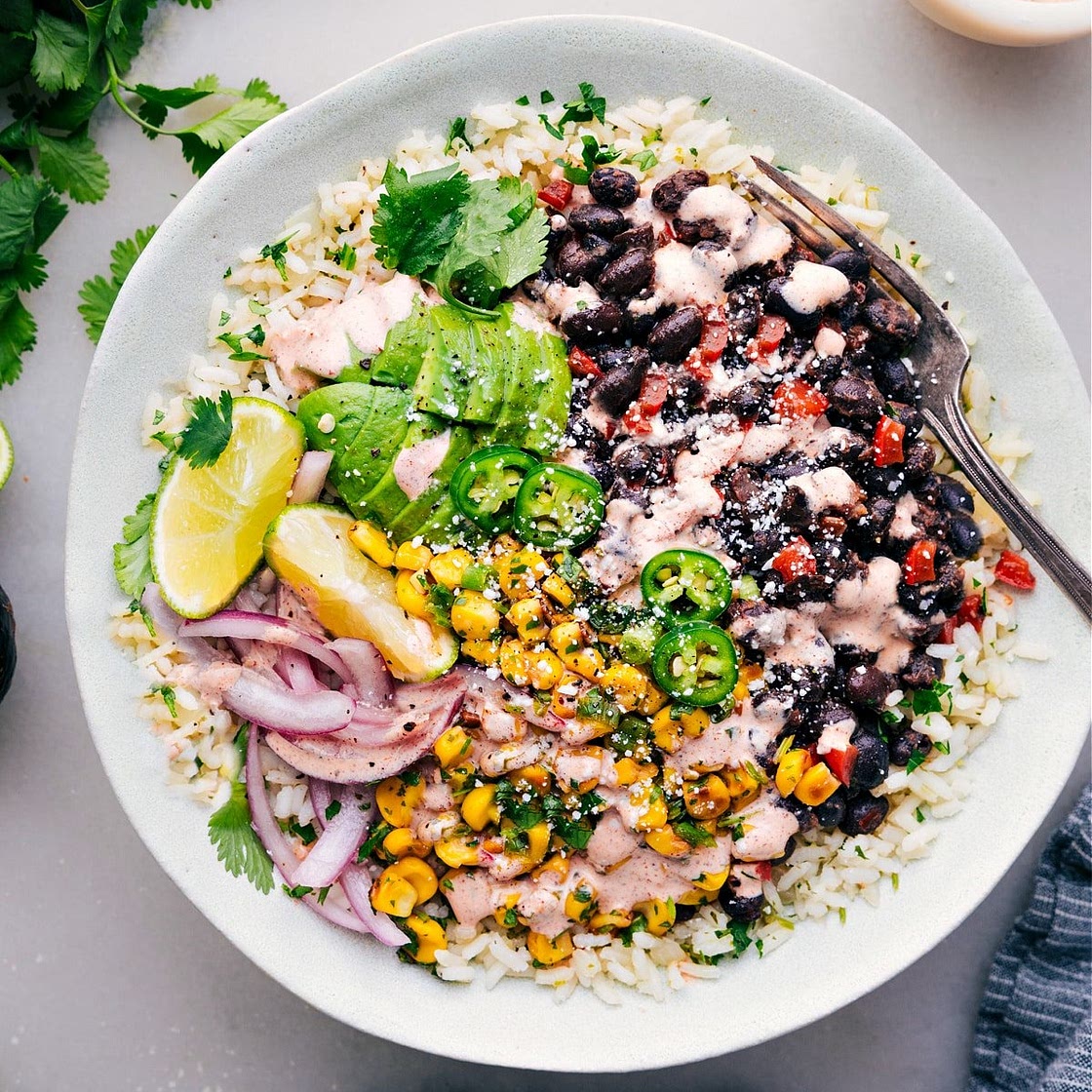 Black Bean Burrito Bowls