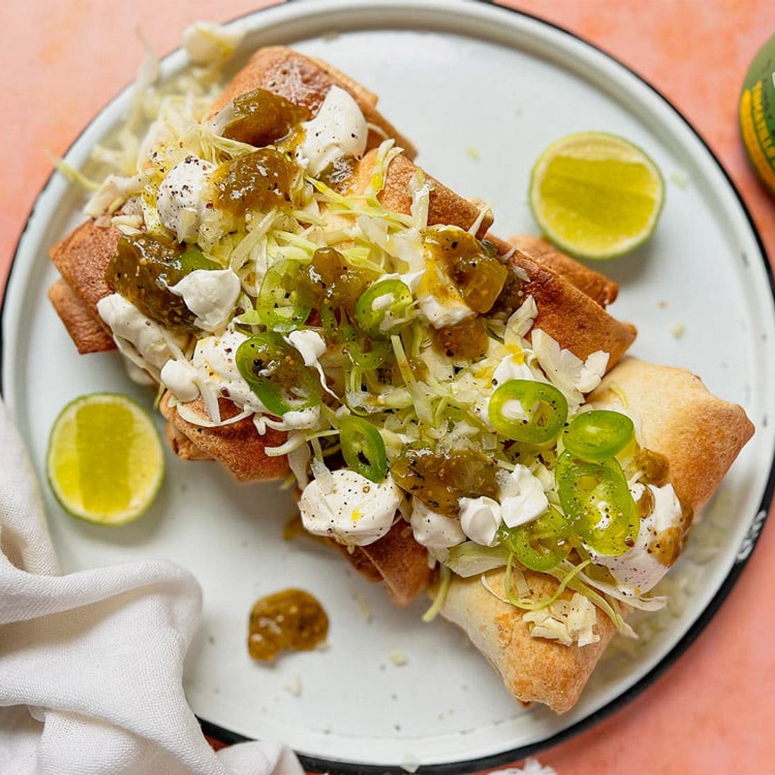 Air Fryer Chimichanga