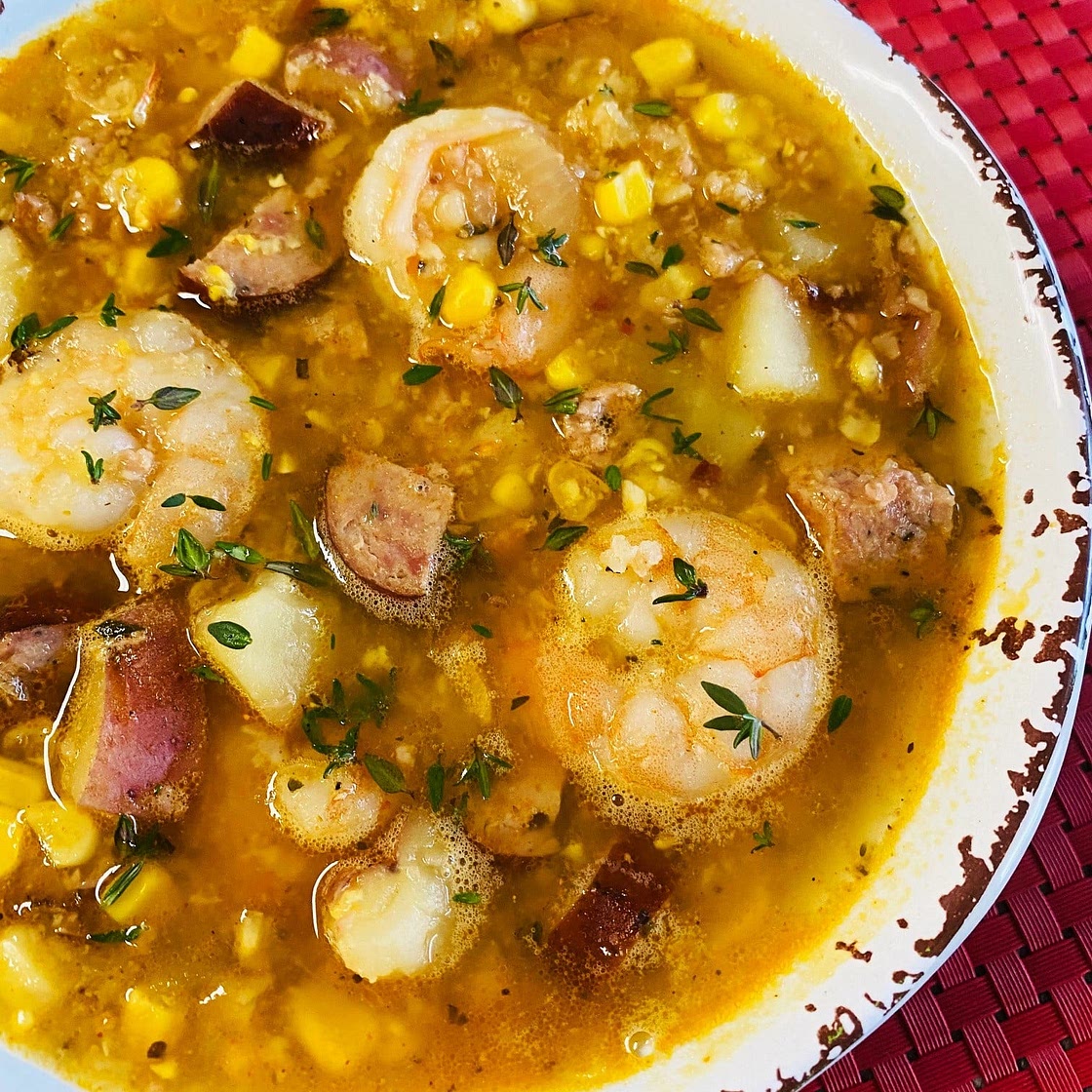 Cajun Shrimp Boil Soup