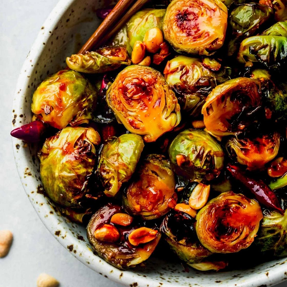 Kung Pao Brussels Sprouts