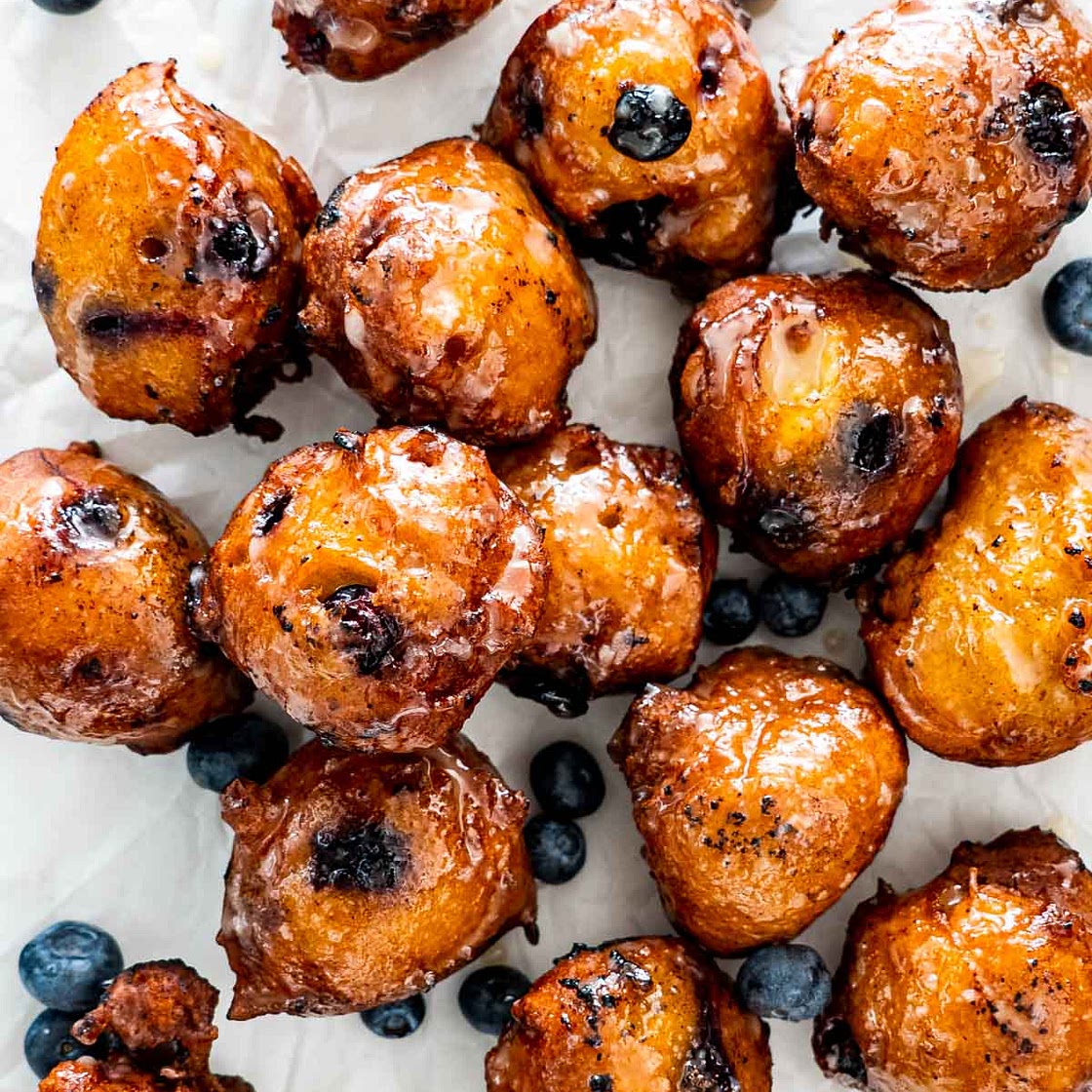 Blueberry Fritters