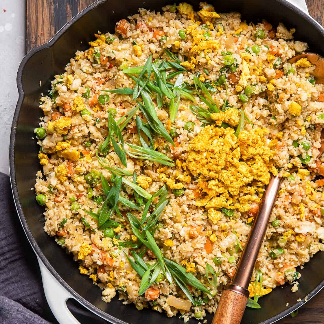 Vegan Cauliflower Fried Rice