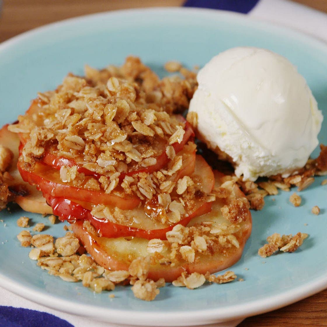 These Apple Crisps Are a Genius Way to Use Your Waffle Iron