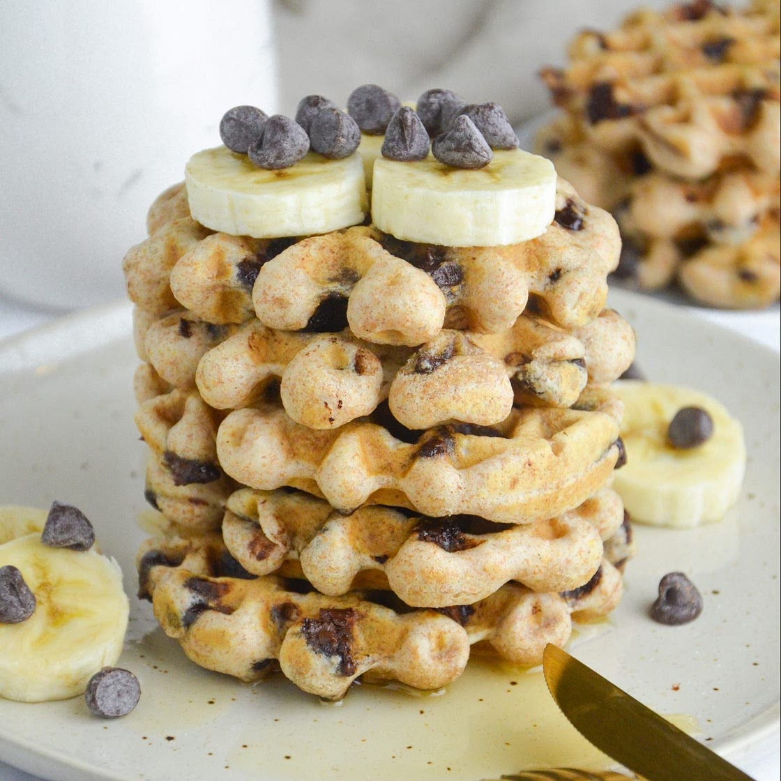 Vegan Chocolate Chip Waffles Recipe