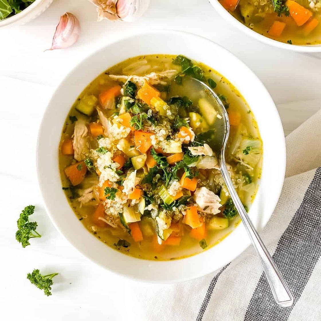 Turkey Quinoa Soup
