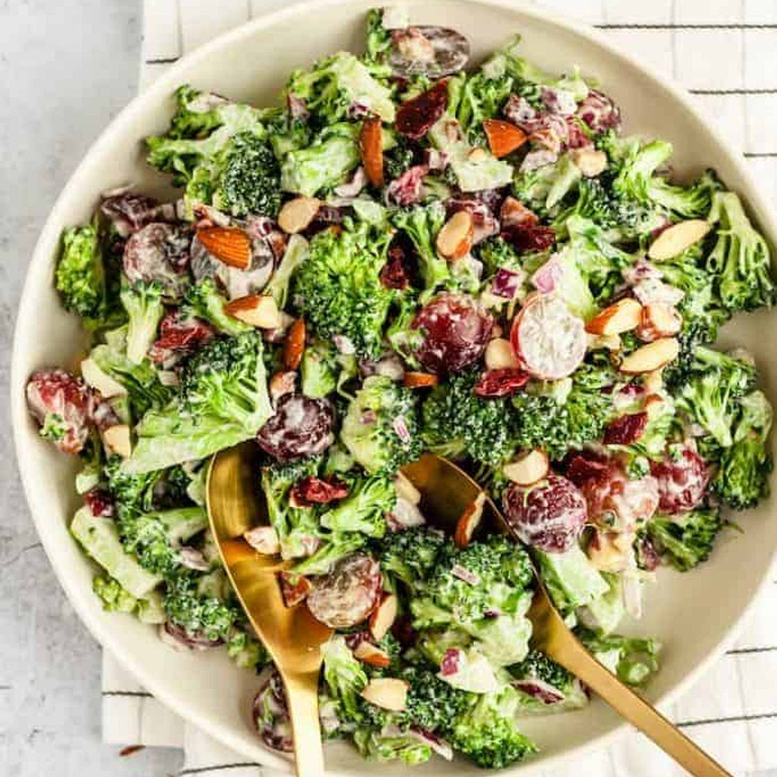The Best Vegan Broccoli Salad