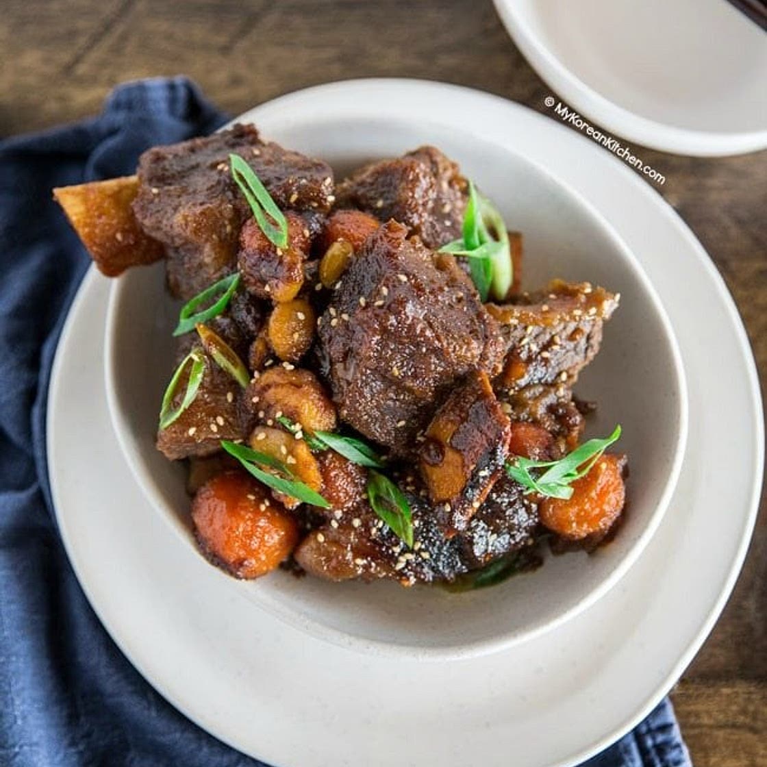 Galbi Jjim (Korean Braised Short Ribs)