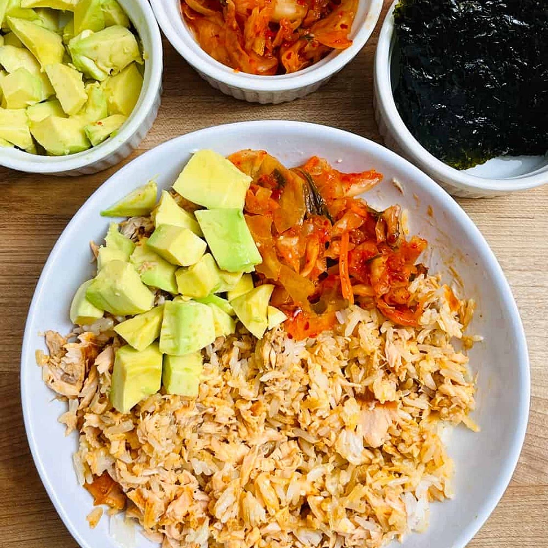 TikTok Salmon Rice