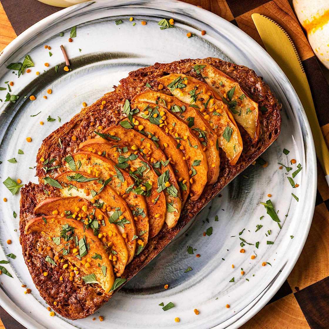 Air Fryer Apple Pie Toast