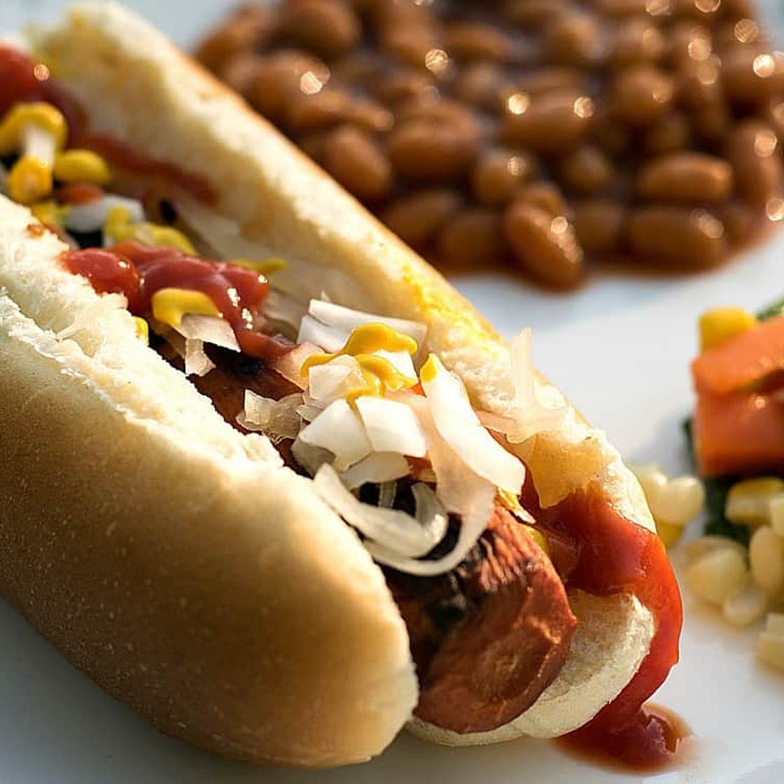 Smoky Vegan Carrot Dogs
