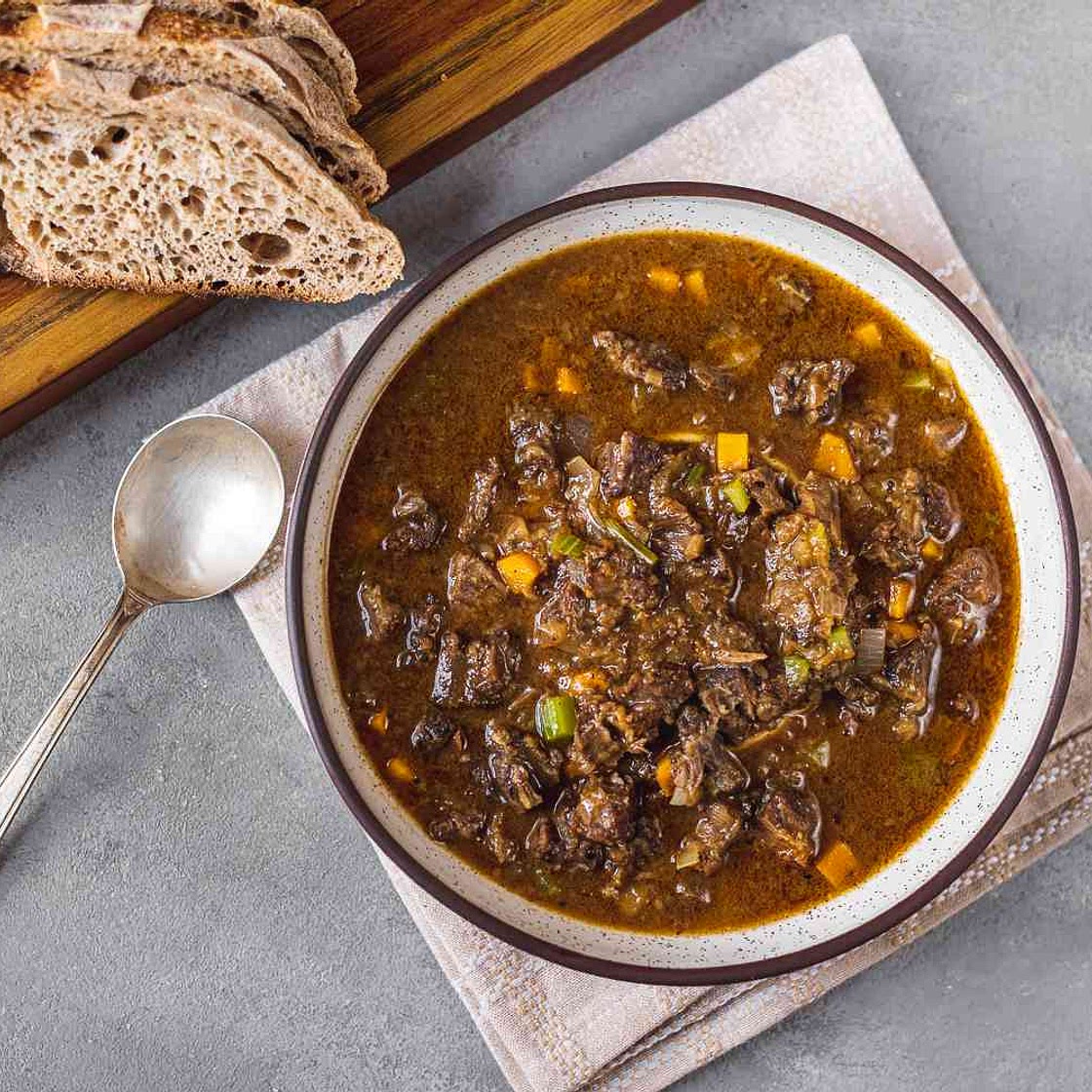 Homemade Oxtail Soup