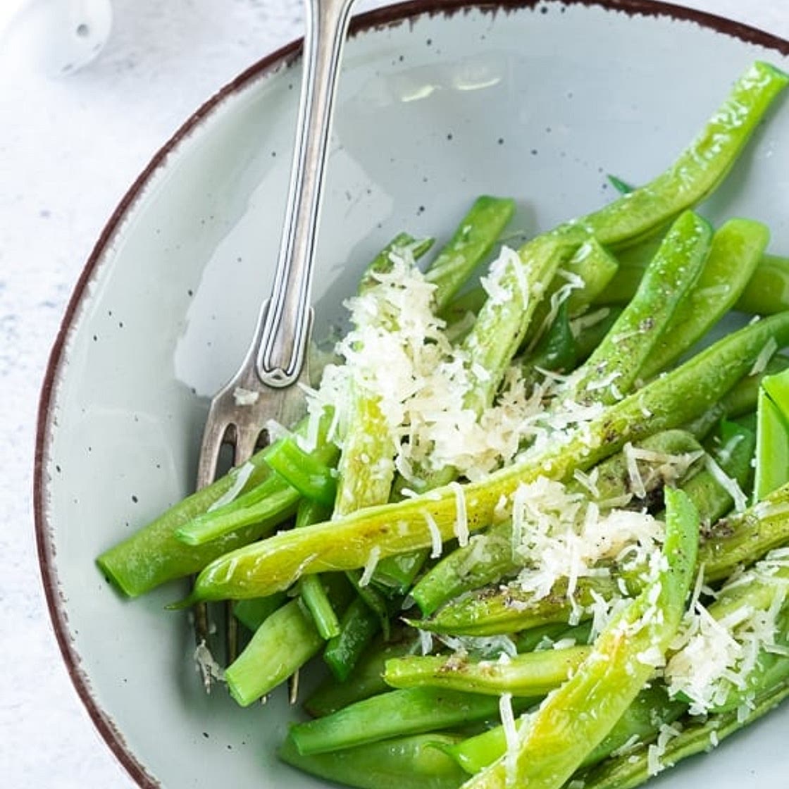 Roasted Parmesan Green Beans