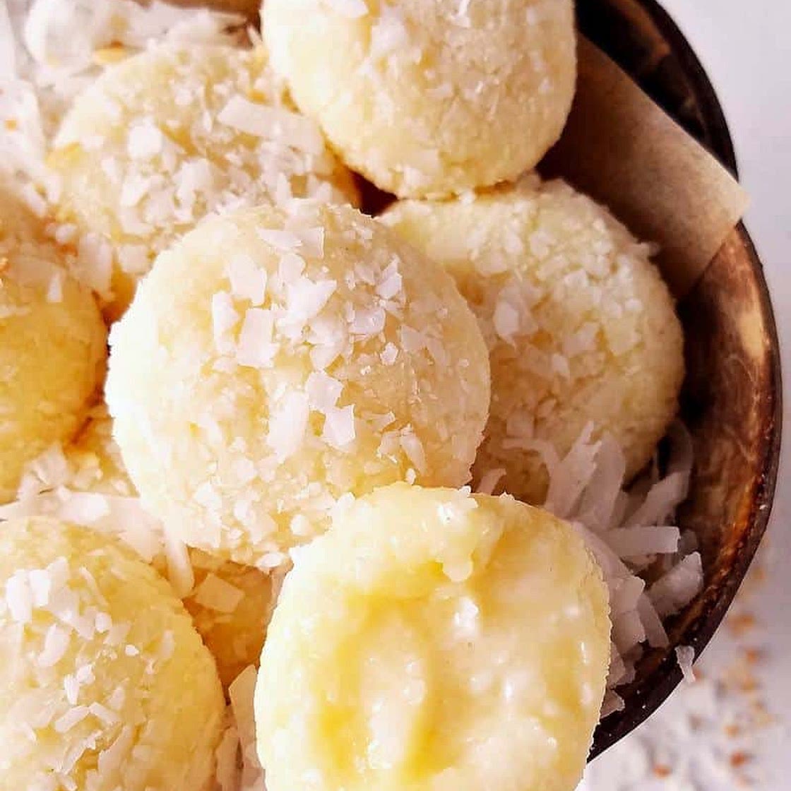 Brazilian Coconut Kisses (Beijinhos de Coco)