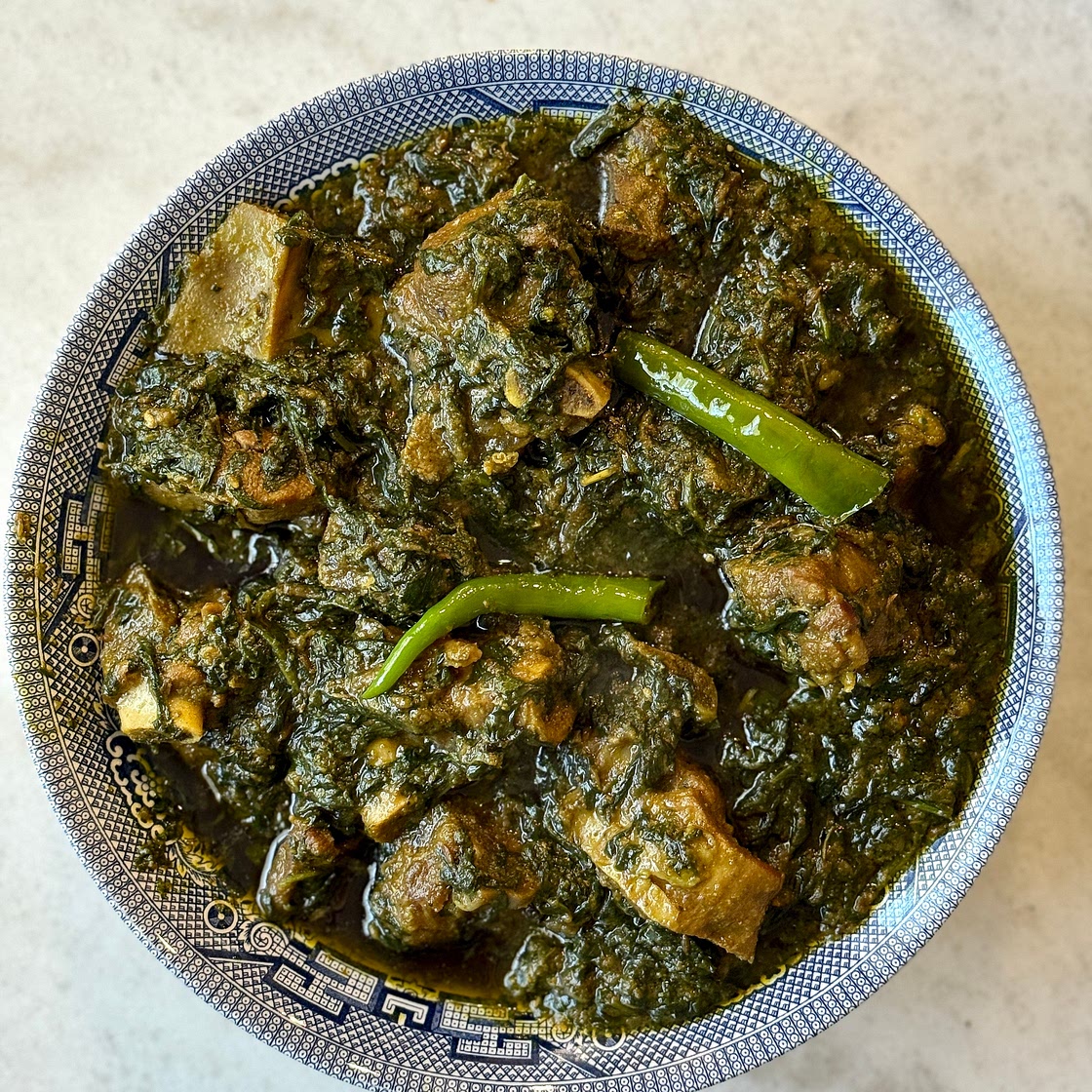 One-Pot Palak Gosht | Mutton & Spinach