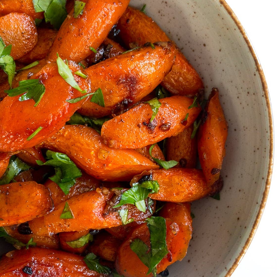 Roasted Honey Glazed Carrots