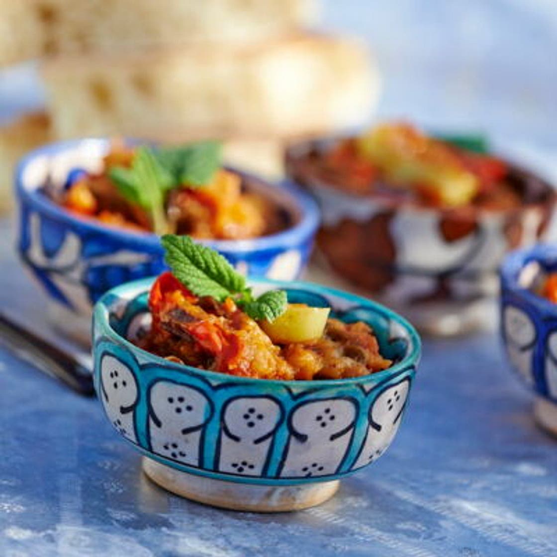 Zaâlouk, aubergines à la marocaine