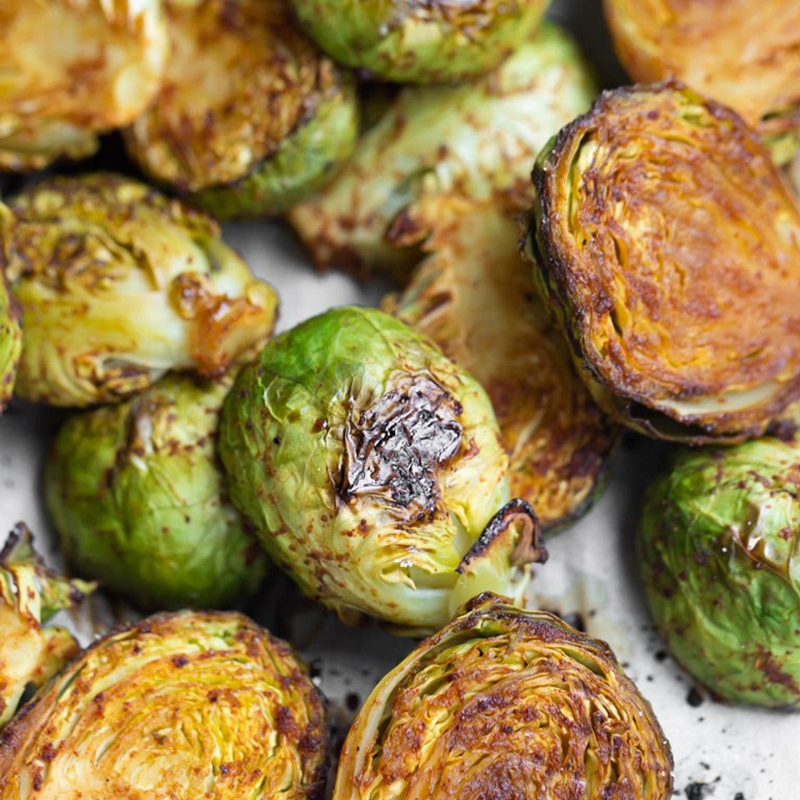 Best Roasted Brussels Sprouts (Oil-free!)