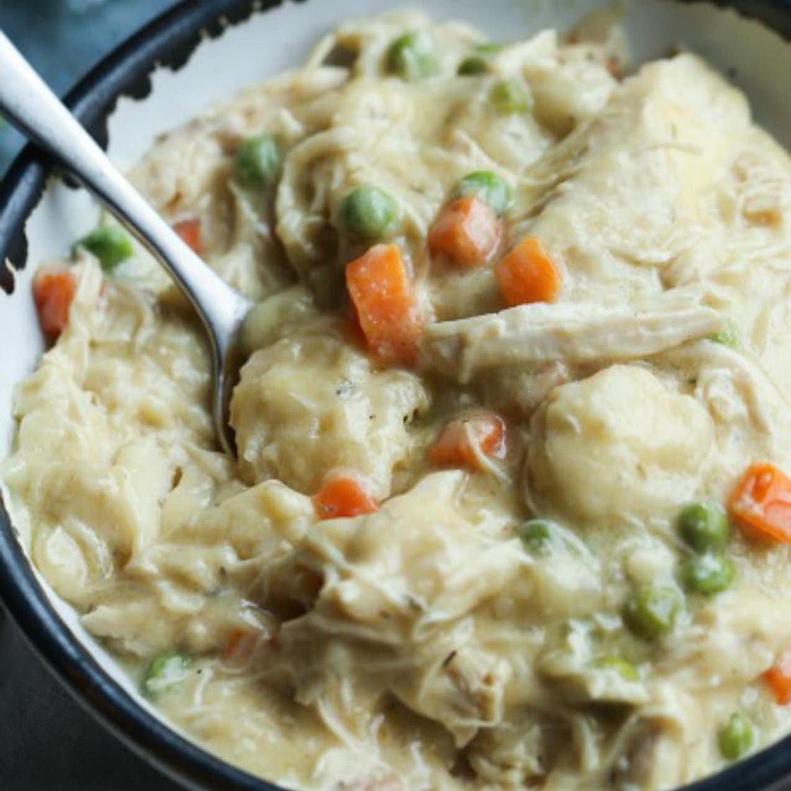 Crockpot Chicken and Dumplings