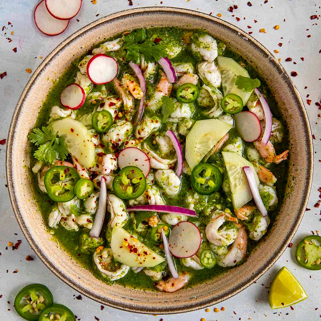 Aguachile Recipe (Mexican Shrimp Ceviche)