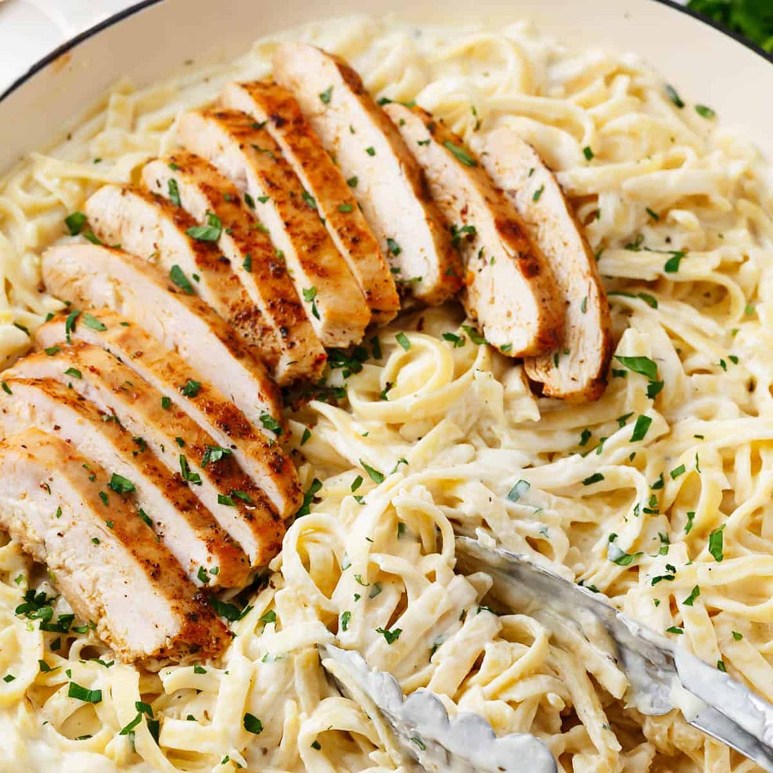 Chicken Fettuccine Alfredo