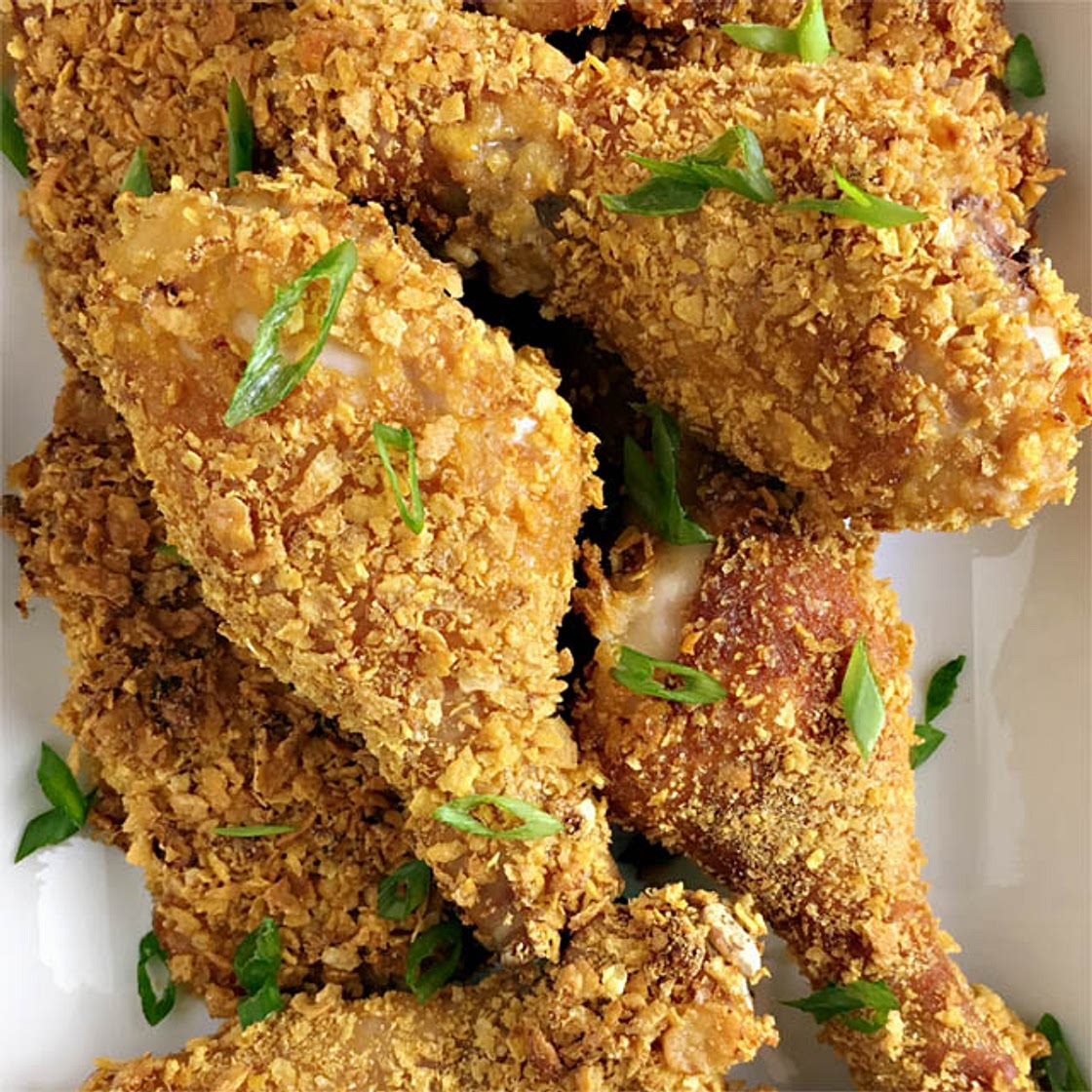 Crispy Crunchy Cornflakes Chicken