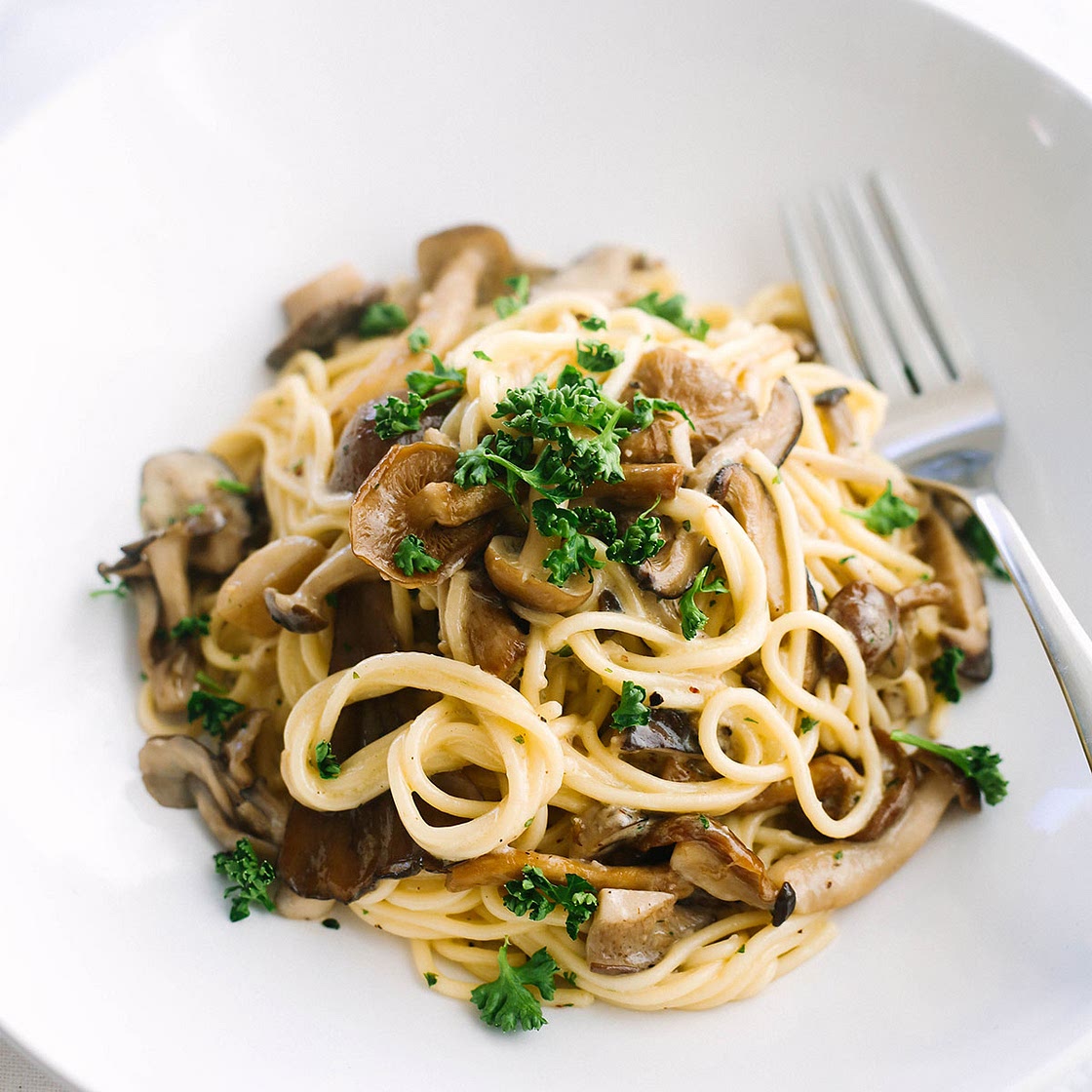 Keto Mushroom Pasta with Shirataki