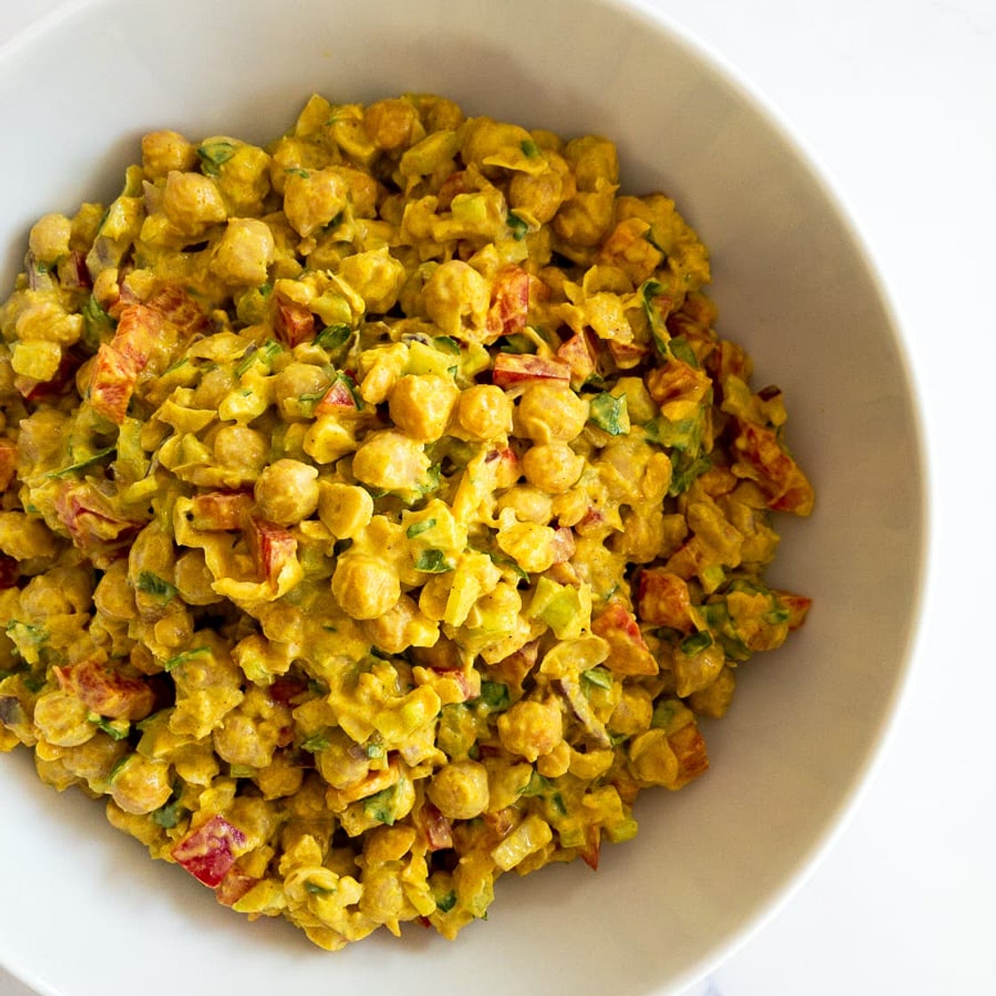 Curried Chickpea Salad