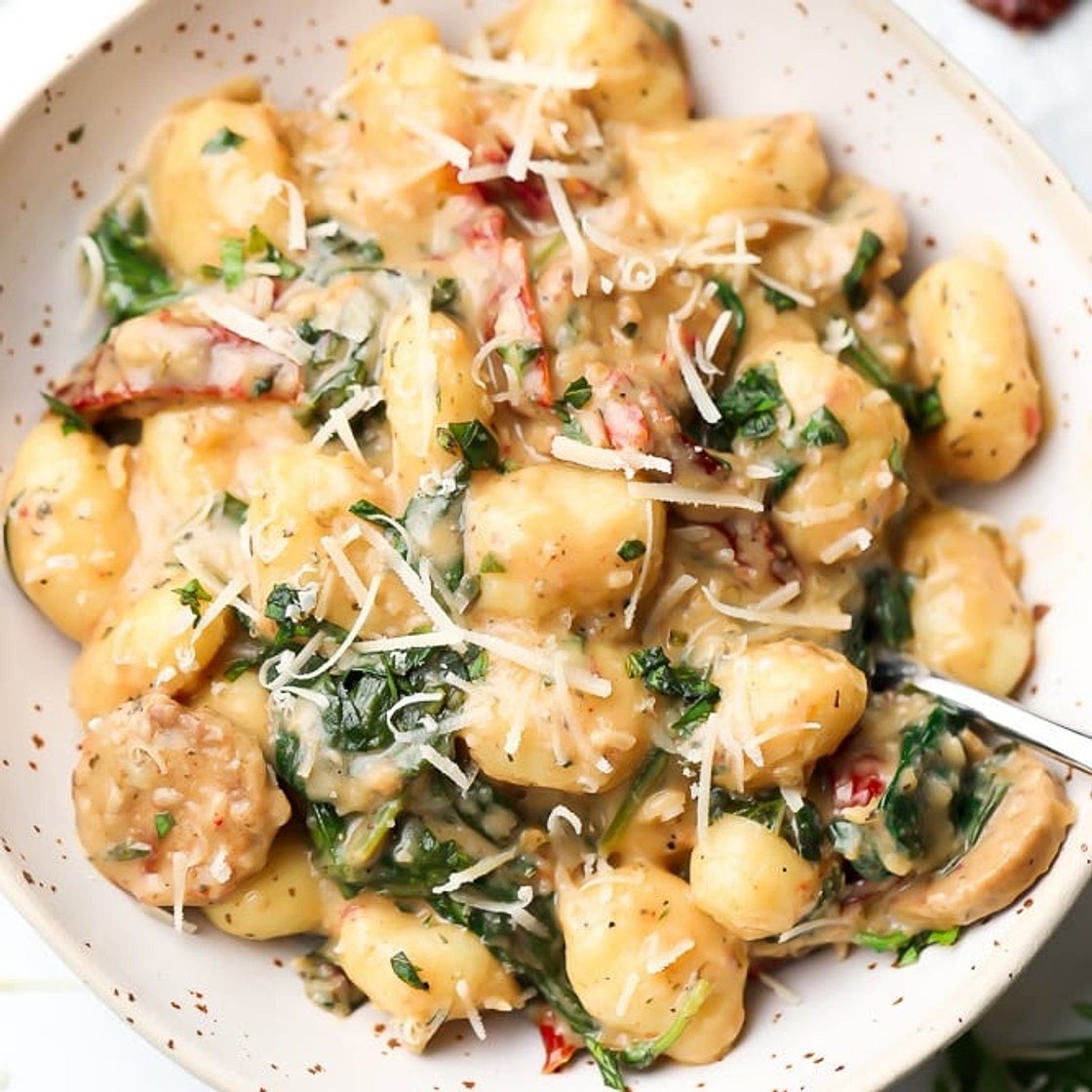 Tuscan Vegan Gnocchi
