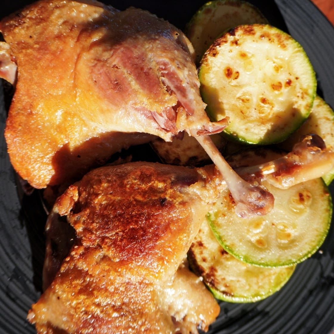Duck Confit (Easy version, No duck fat needed)