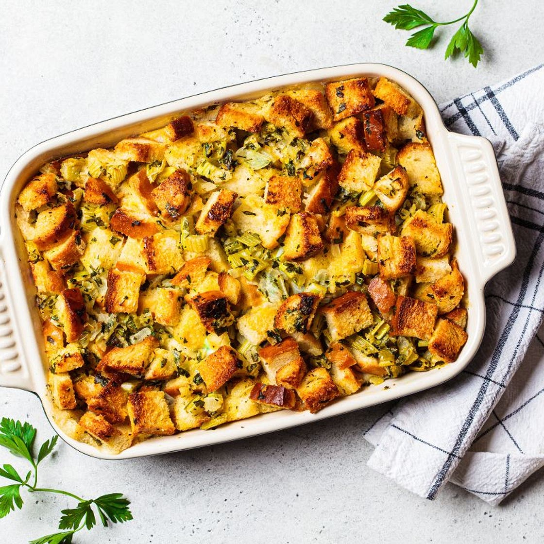 Plant-Based Cornbread Stuffing