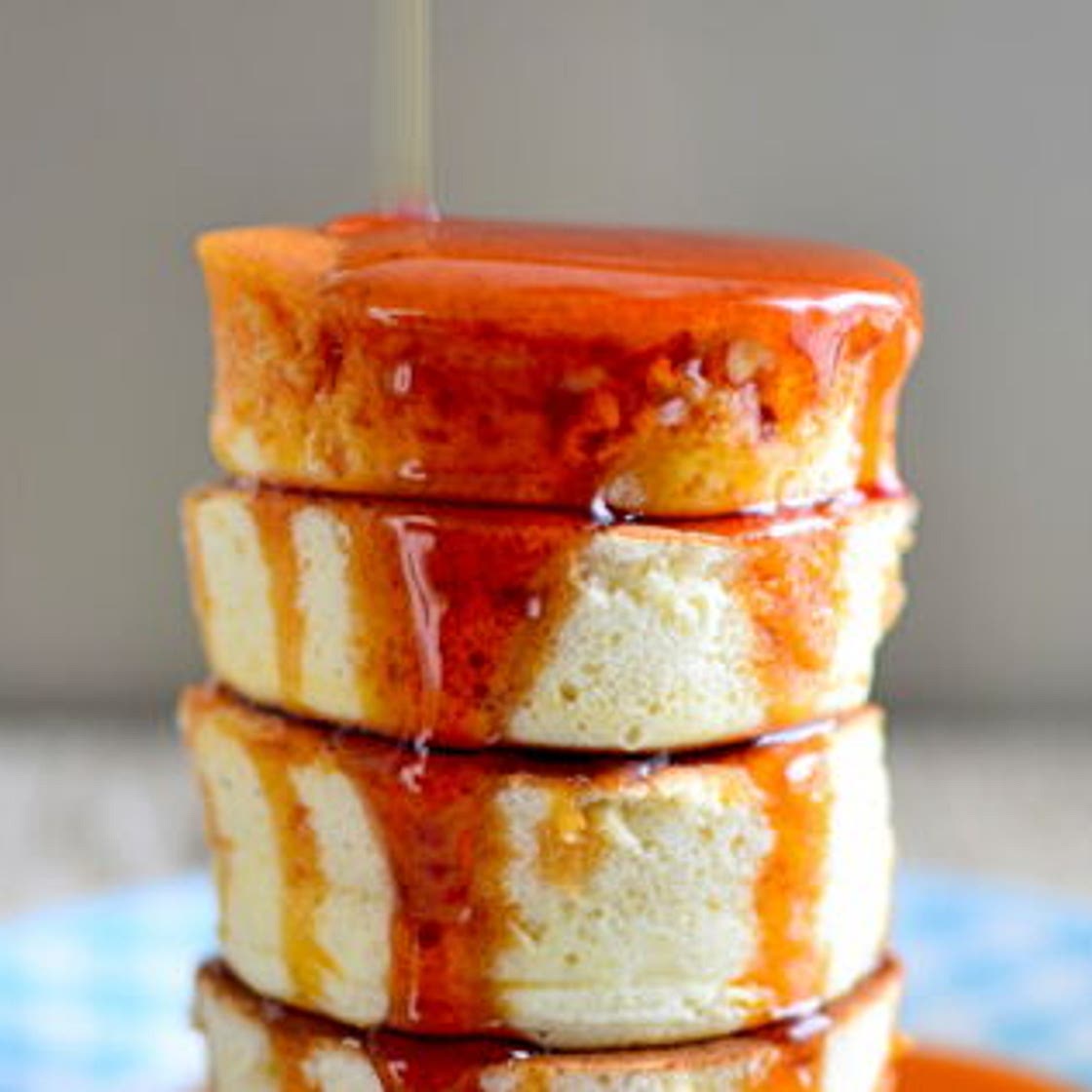 Pancakes japonais au sirop d’érable