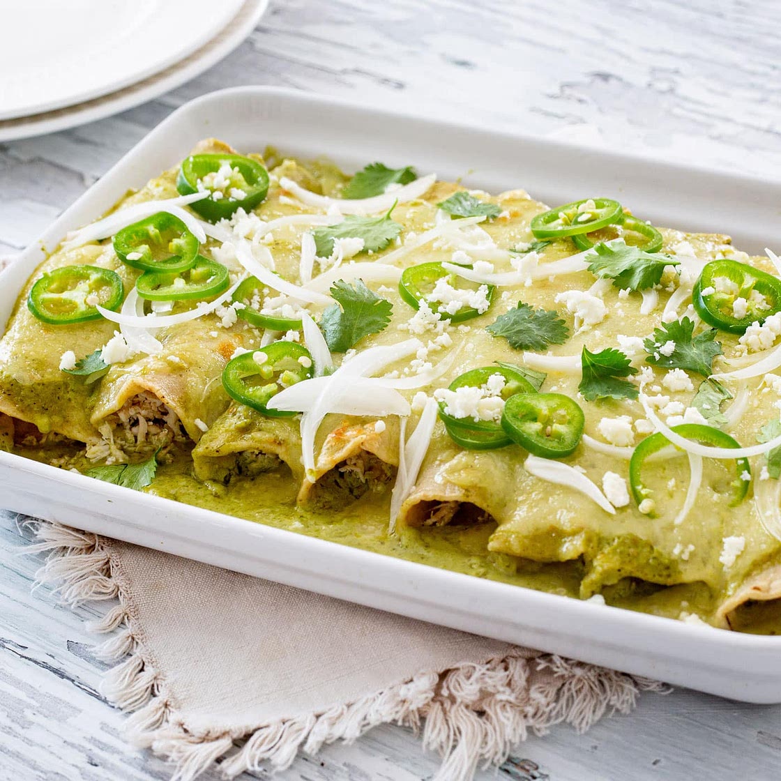 Enchiladas Suizas Verdes