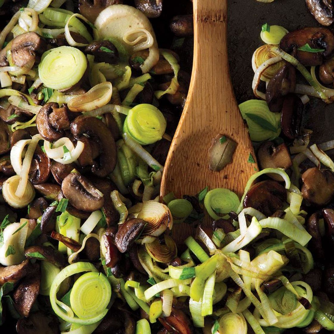 Mushroom And Leek Sauté