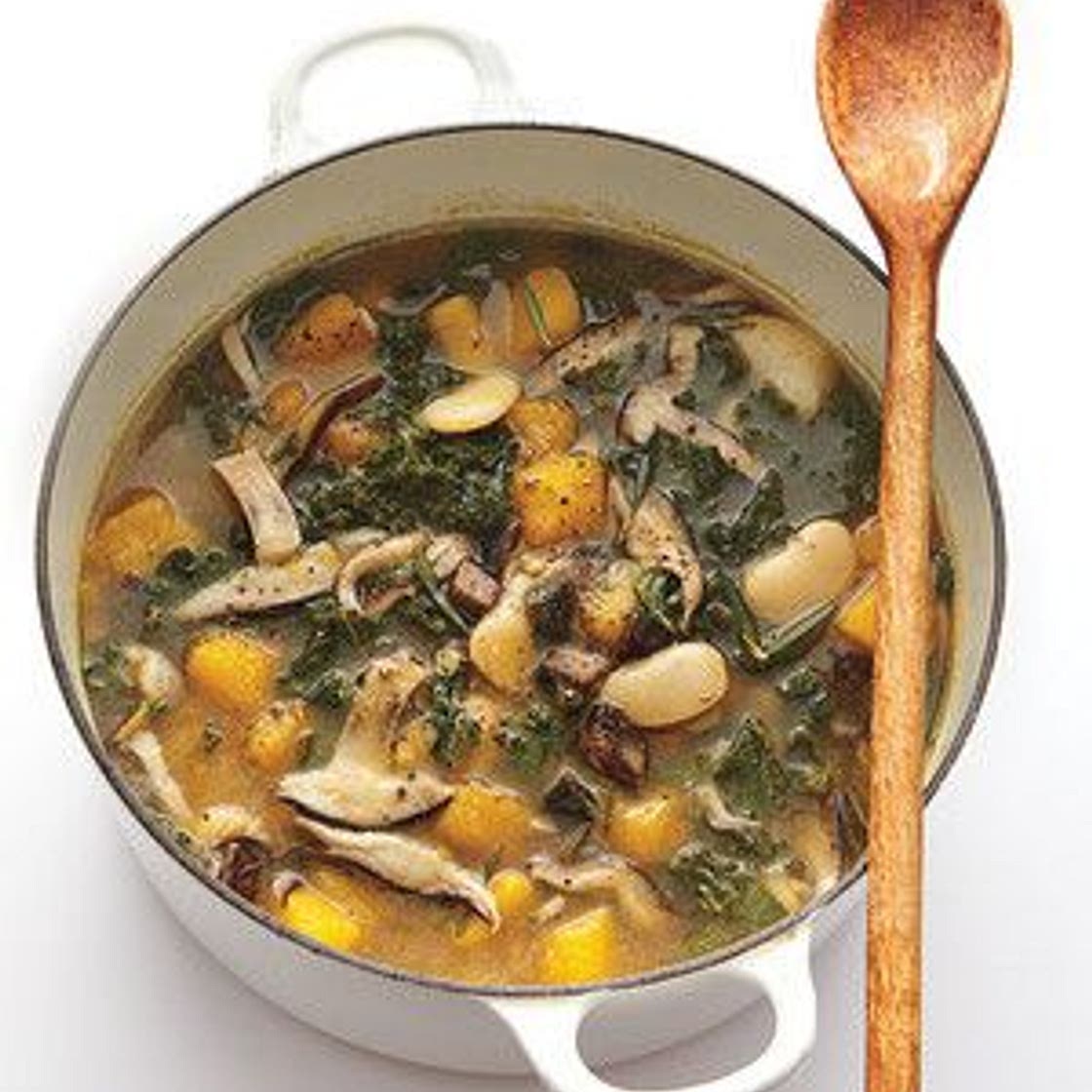 Mushroom and Lima Bean Stew