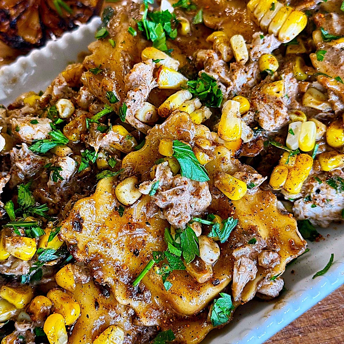 Blackstone Crab and Corn Ravioli