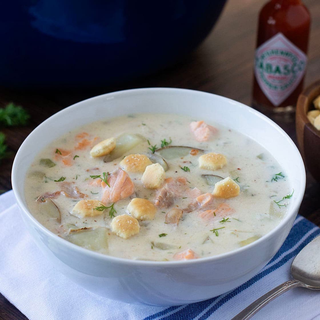 Hearty Salmon Chowder Recipe