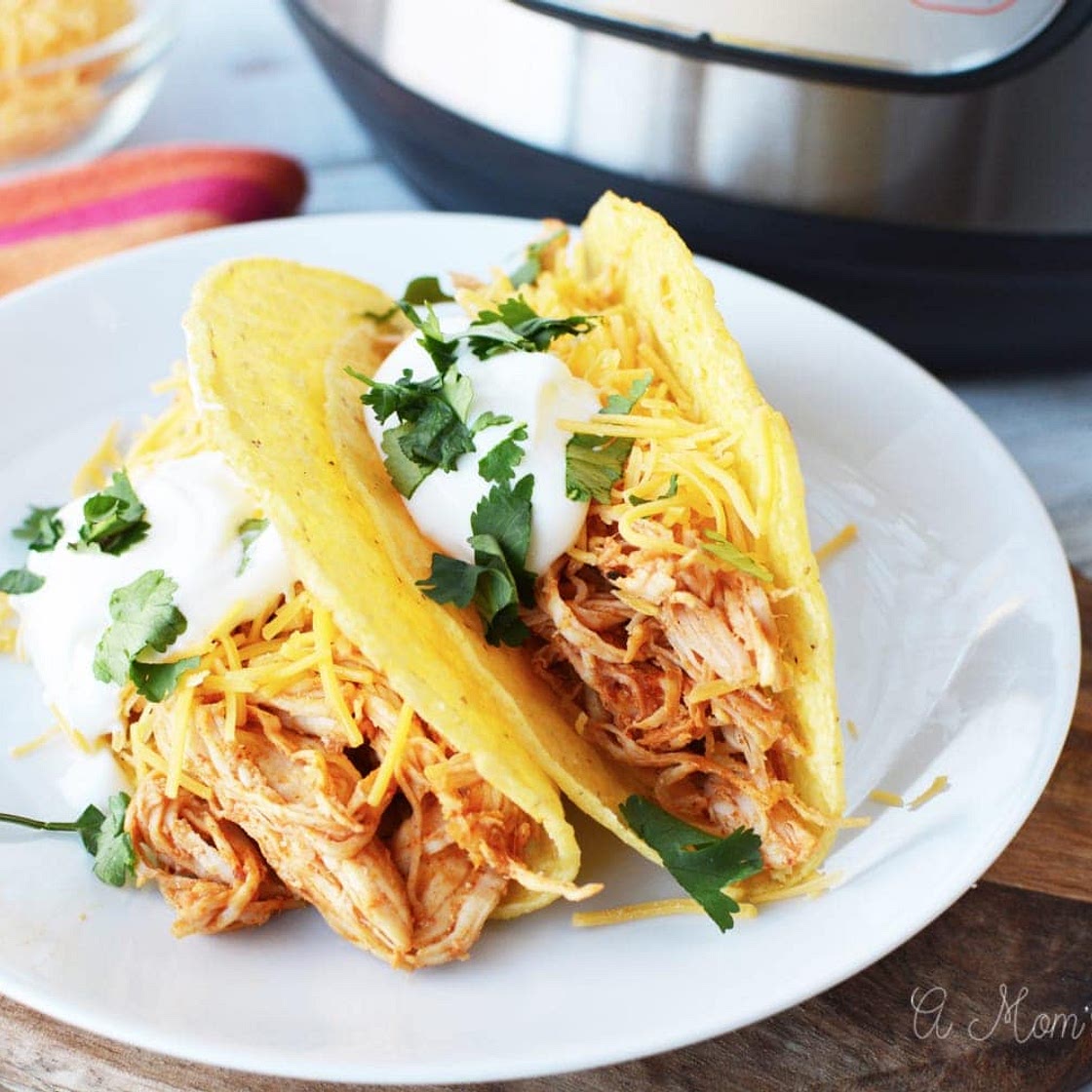 Instant Pot Chicken Tacos