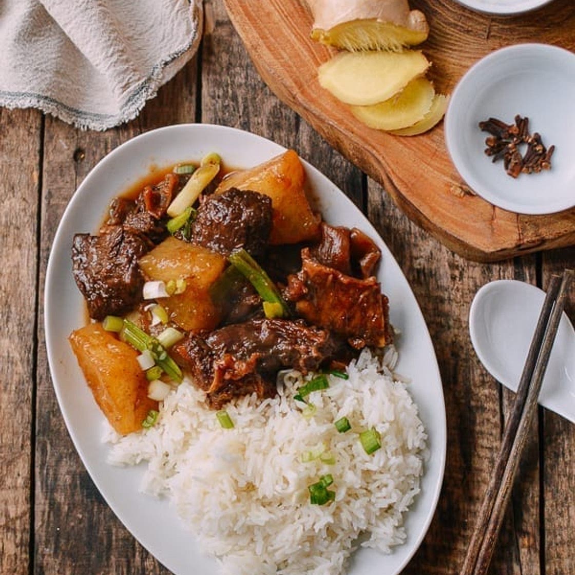 Cantonese Instant Pot Braised Beef with Radish
