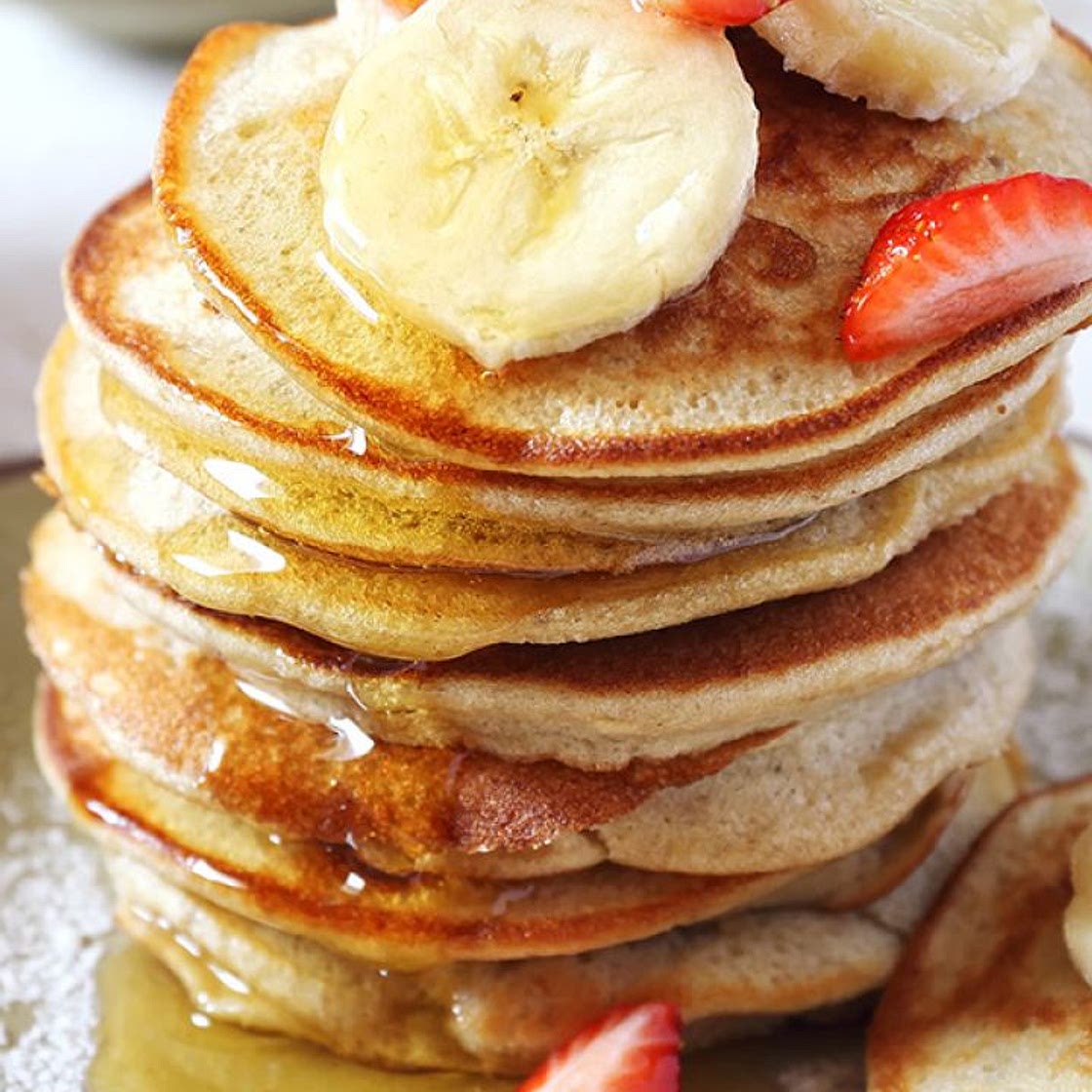 3 Ingredient Banana and Egg Pancakes