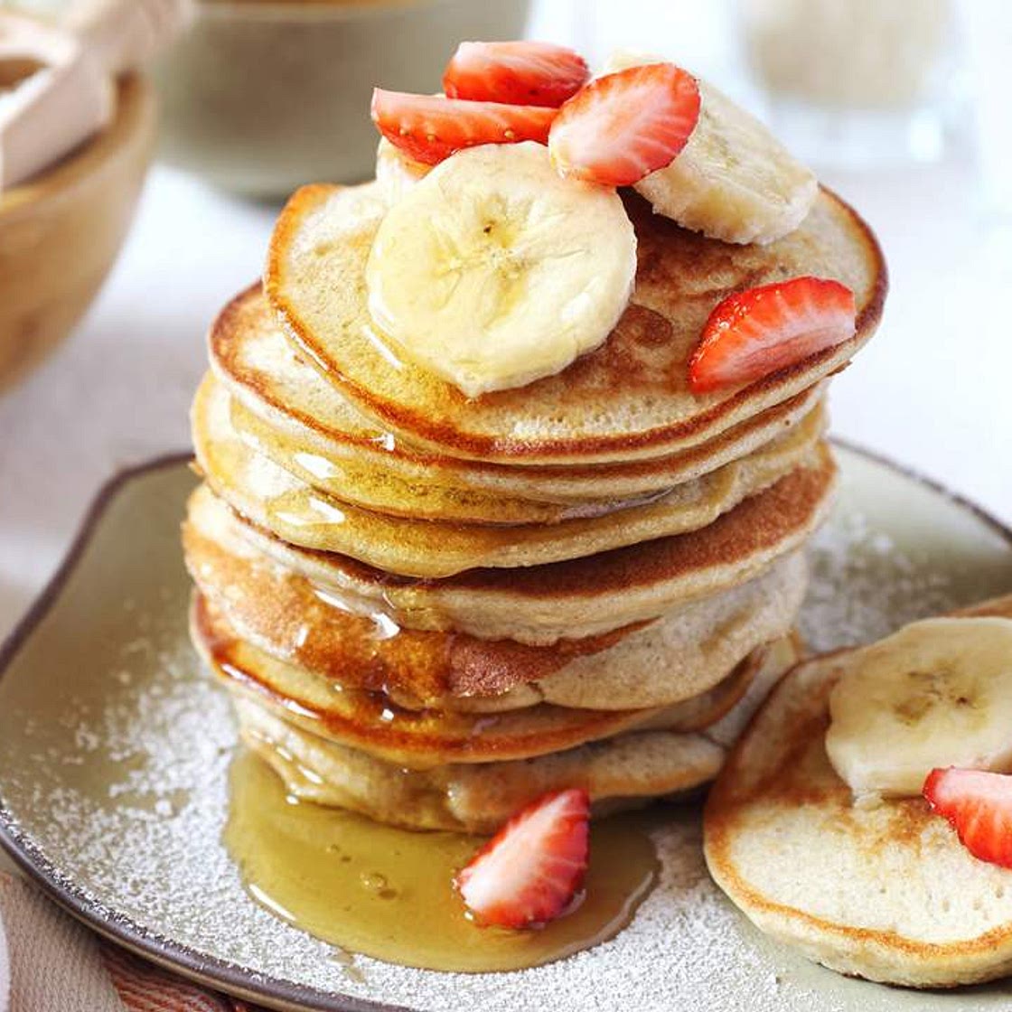 Three Ingredient Banana and Egg Pancakes