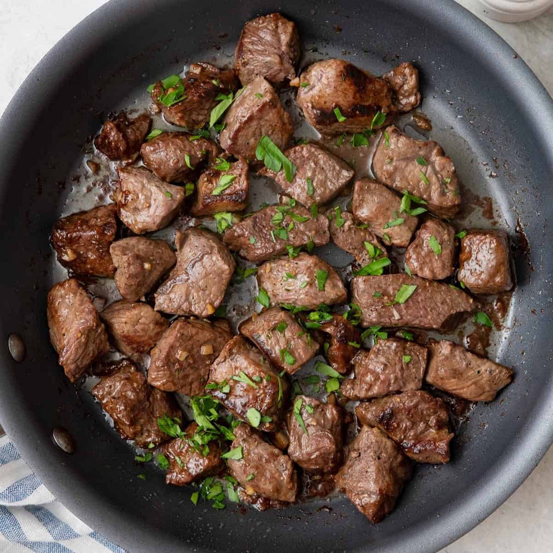 Garlic Butter Steak Bites