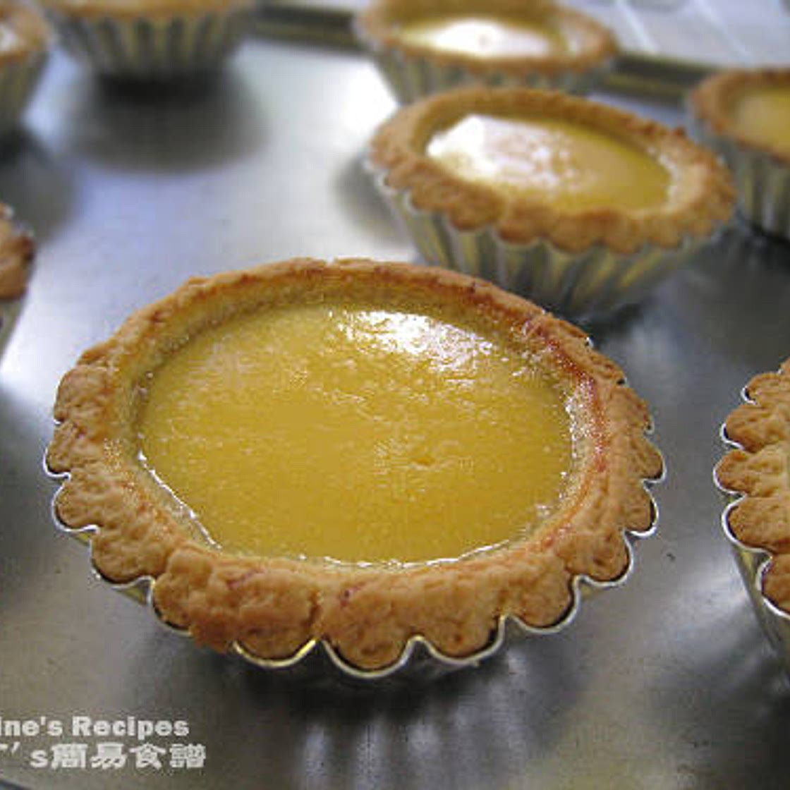 Egg Tarts (Hong Kong Style) Recipe